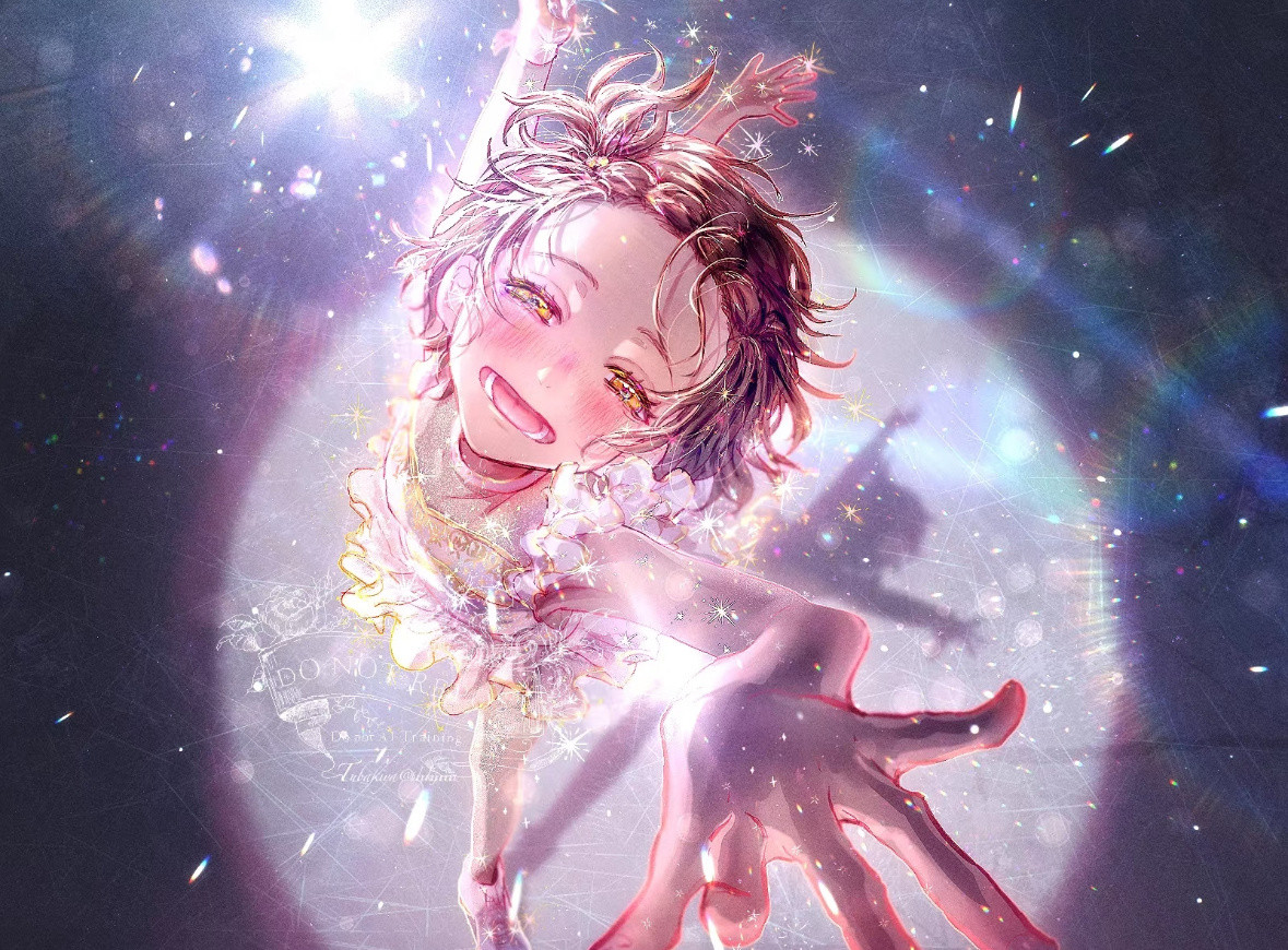 好神的两张图～真的太美惹！2025动漫嘉年华动漫点评团海外动漫名场面金牌得主