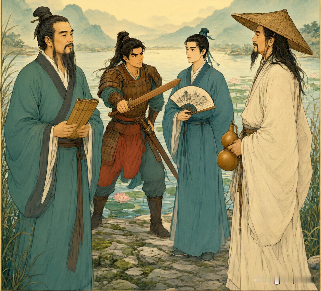 “最可怕的不是算错局，范蠡谋略而是算准了结局，却拦不住人往坑里跳。”范蠡定