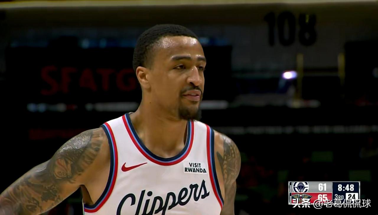 快船球星科林斯真是虽败犹荣！尽管快船今天在客场以99：105惜败于鹈鹕，但是科林