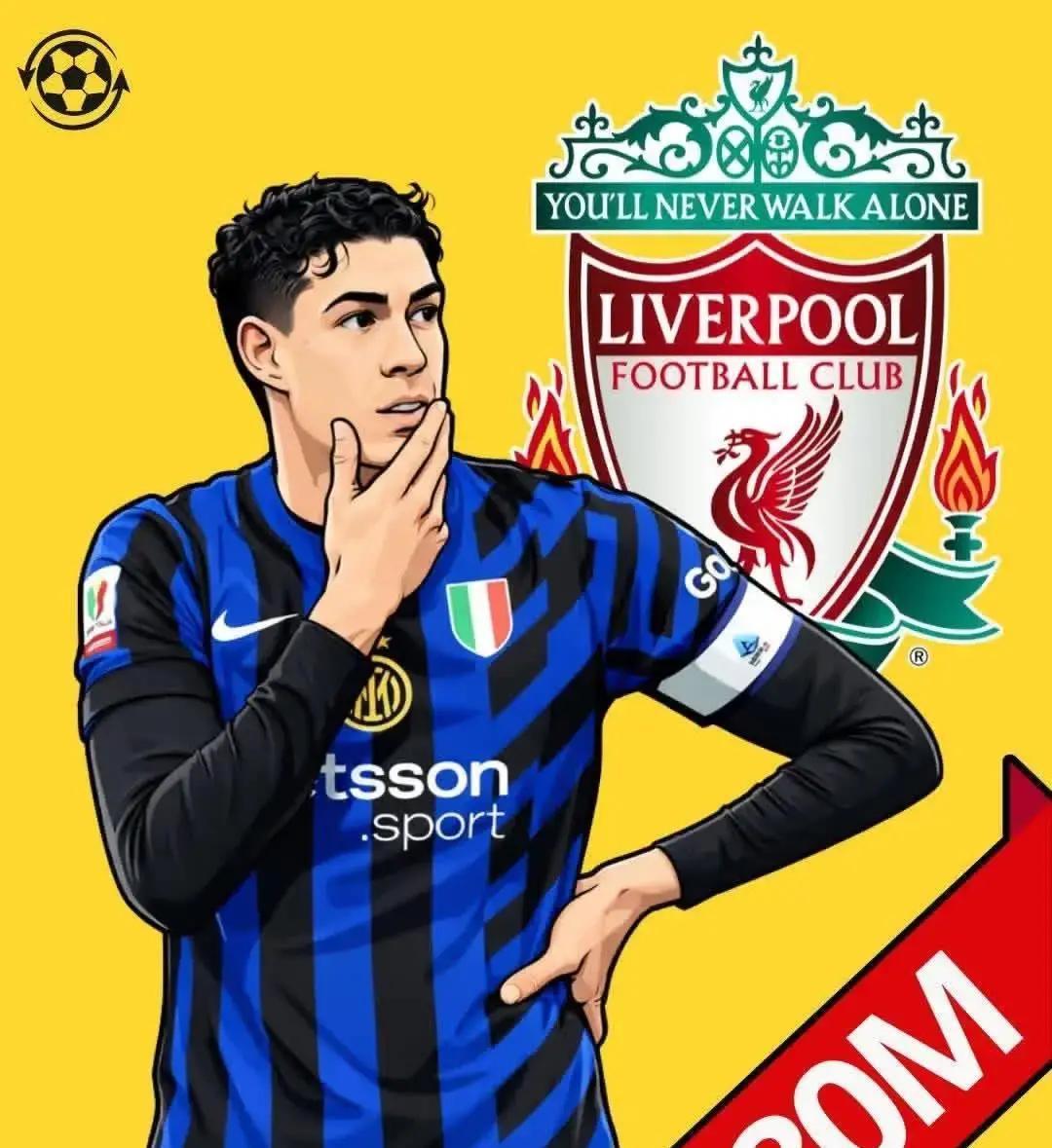 8000万镑砸中卫！利物浦疯了吗？18个月跟踪，红军把国米左脚中卫巴斯托尼