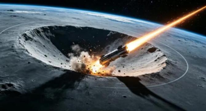 天生的坏种，得不到就破坏！8月5日，美国SpaceX火箭残骸撞击月球，一枚重约4