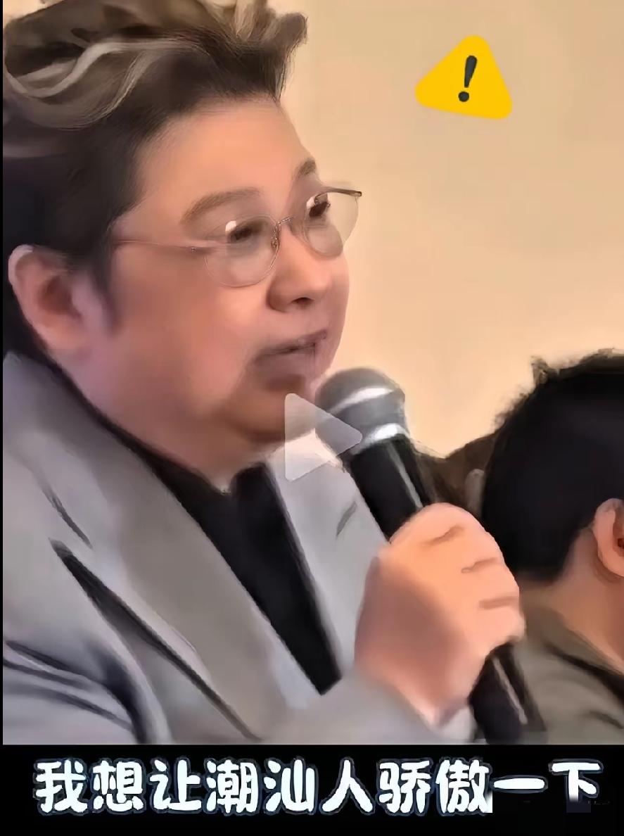 韩善人​居然大言不惭，要让整个潮汕群体为她感到骄傲，这是哪里来的底气?“谁给你的
