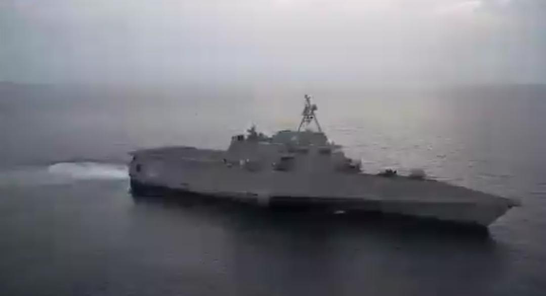 新闻快讯——美国在波斯湾海域从一艘军舰上成功发射了单向攻击无人机“卢卡斯”（LU