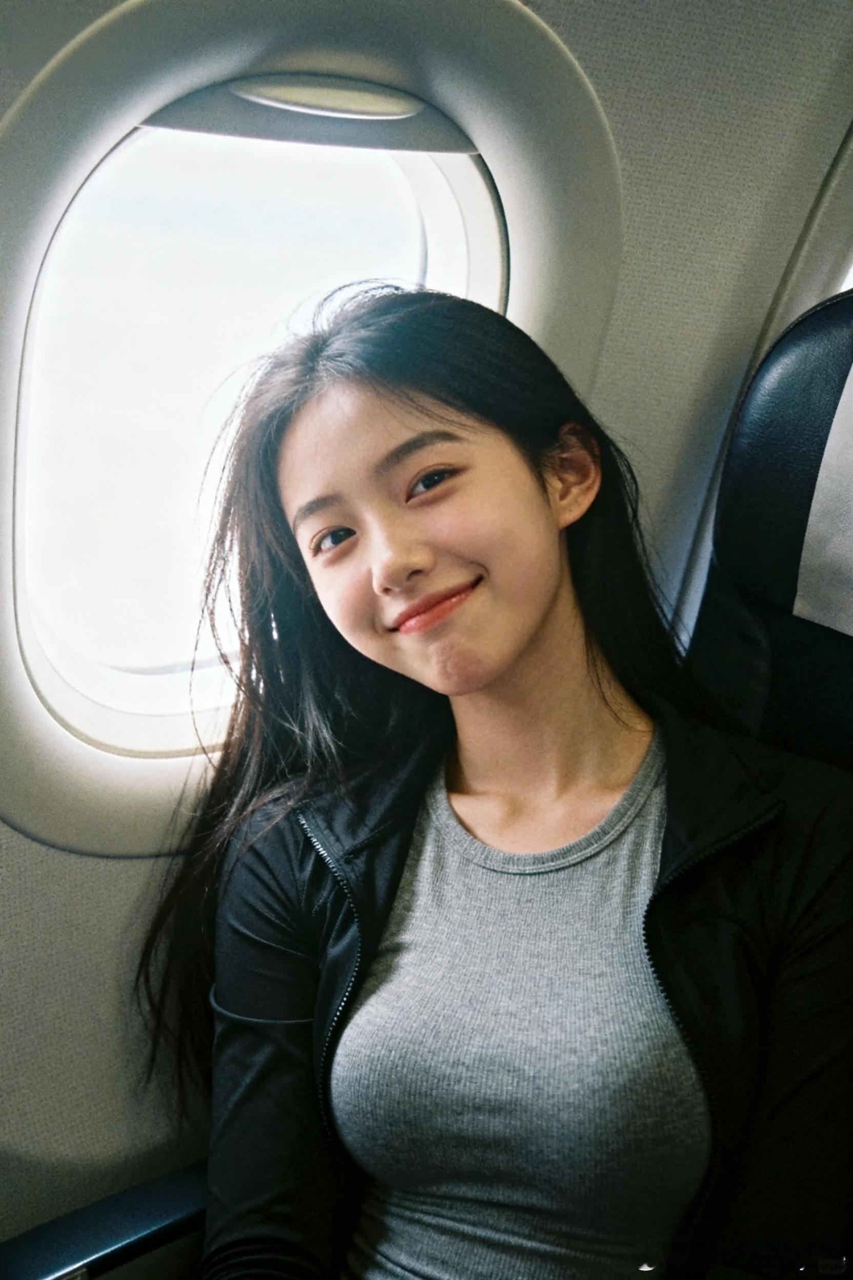 奔波了一天，和阳光一起飞往晴天✈️☀️哈哈哈我回来啦！聂小仙行摄漫记