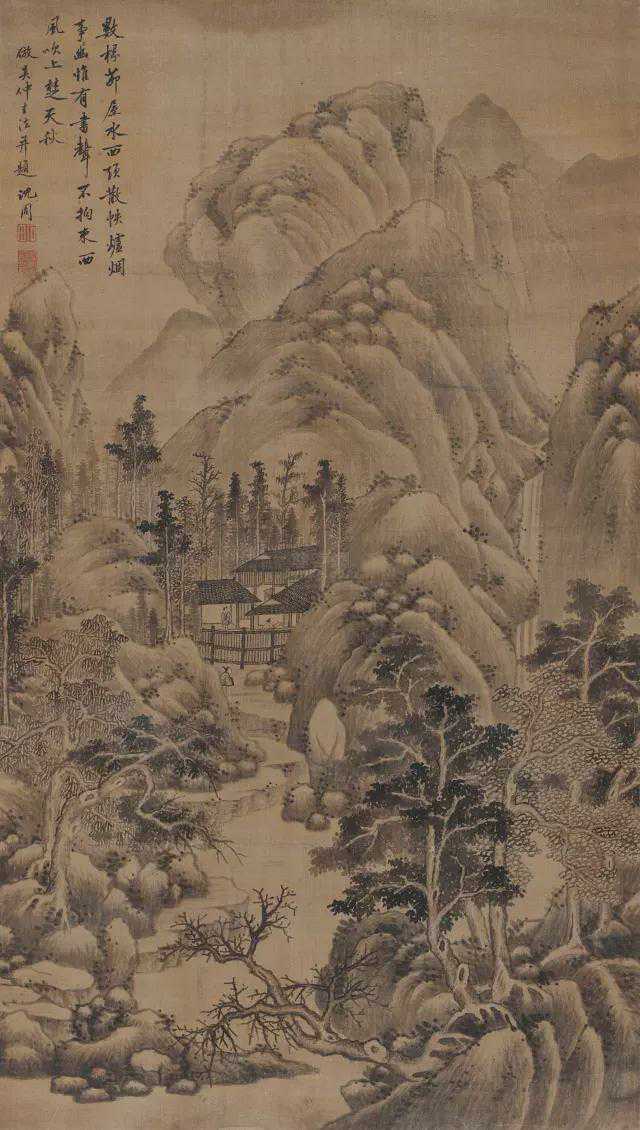 沈周（1427~1509年），字启南，号石田、白石翁、有竹居主人等，长洲（今江苏
