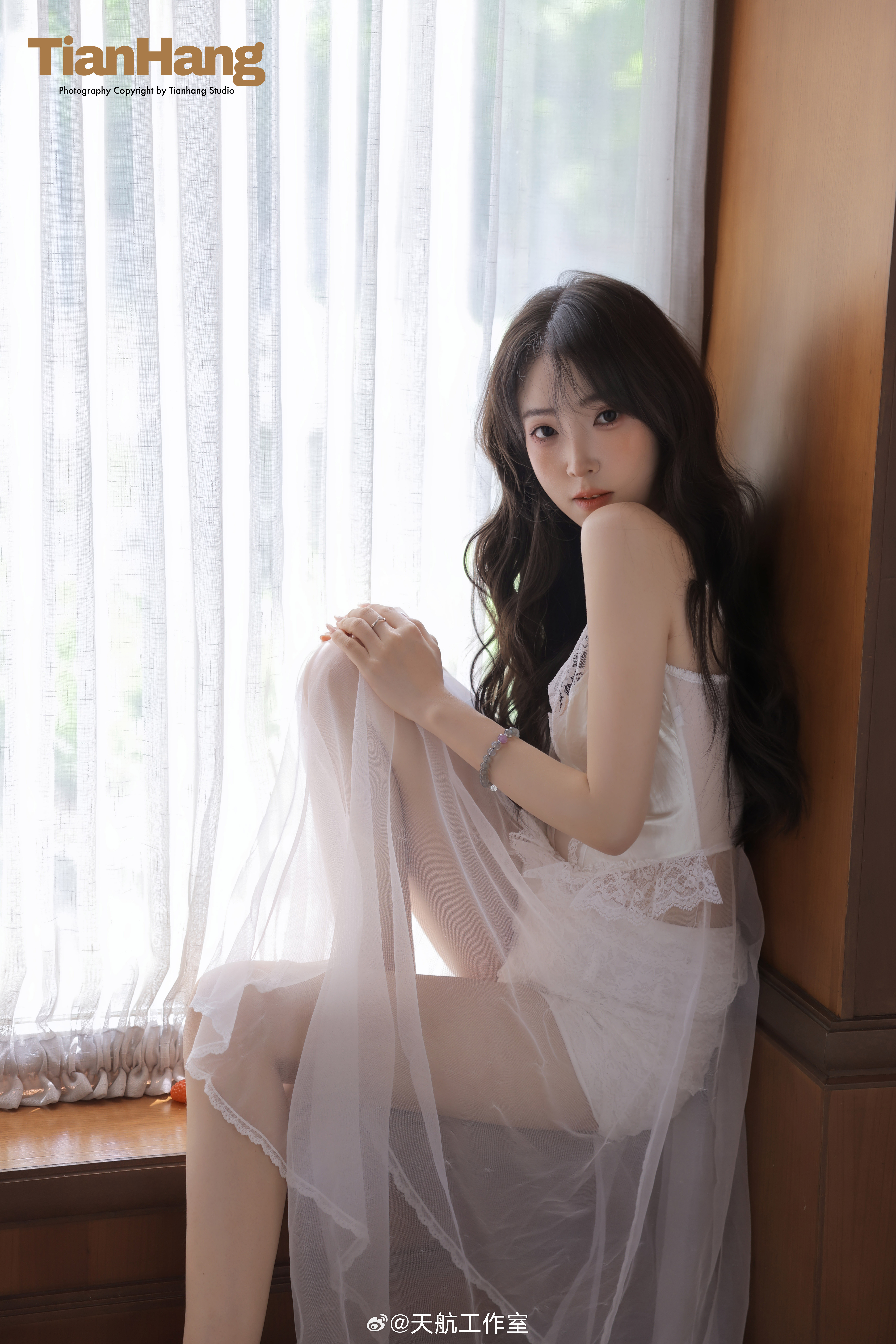 ✨客片分享朦胧白纱藏起少女细碎心动💫天航工作室韩系纯欲私房天航客片