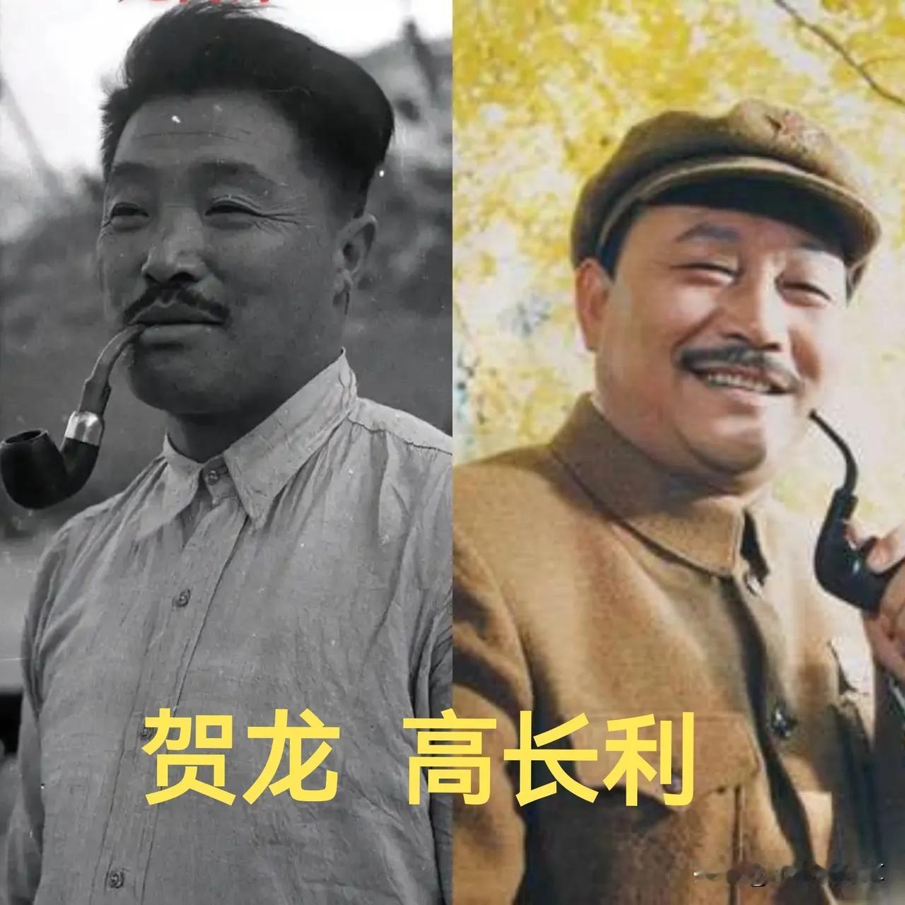 贺龙的扮演者都特别优秀。高长利凭着一身厚重感几乎把元帅演活了。他是《金太郎的