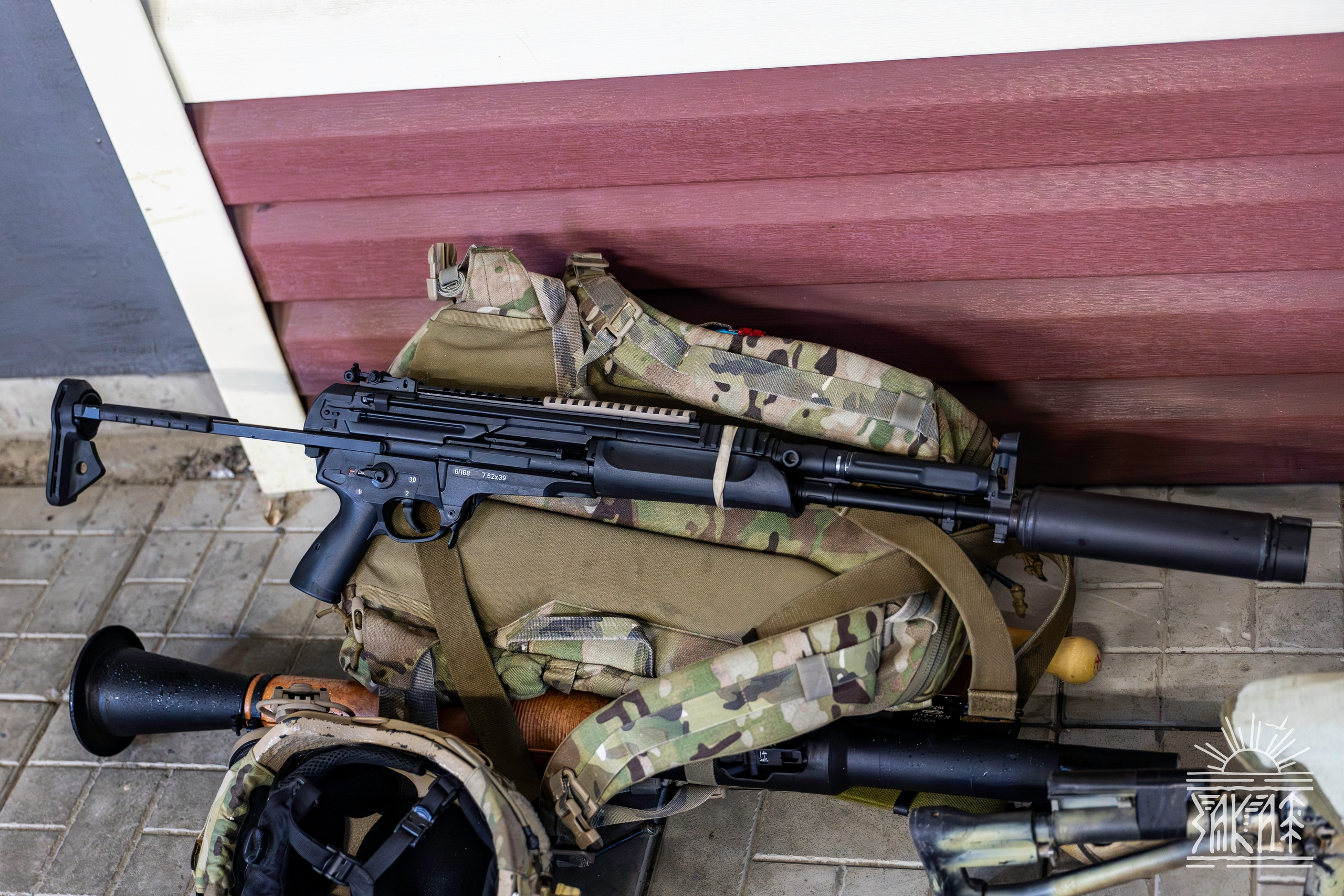 俄军侦察兵装备的КОРДА-762,6П68突击步枪烽火问鼎计划每天认识一件兵