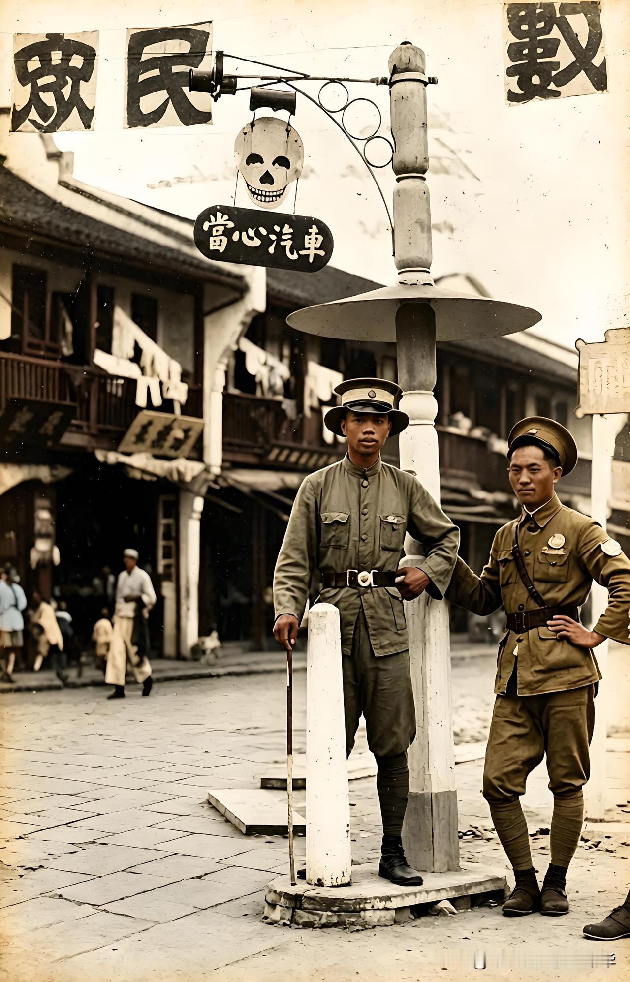 很多人疑惑，1929年那时候明明没有像现在这么多汽车，为什么还要设置交警呢？实