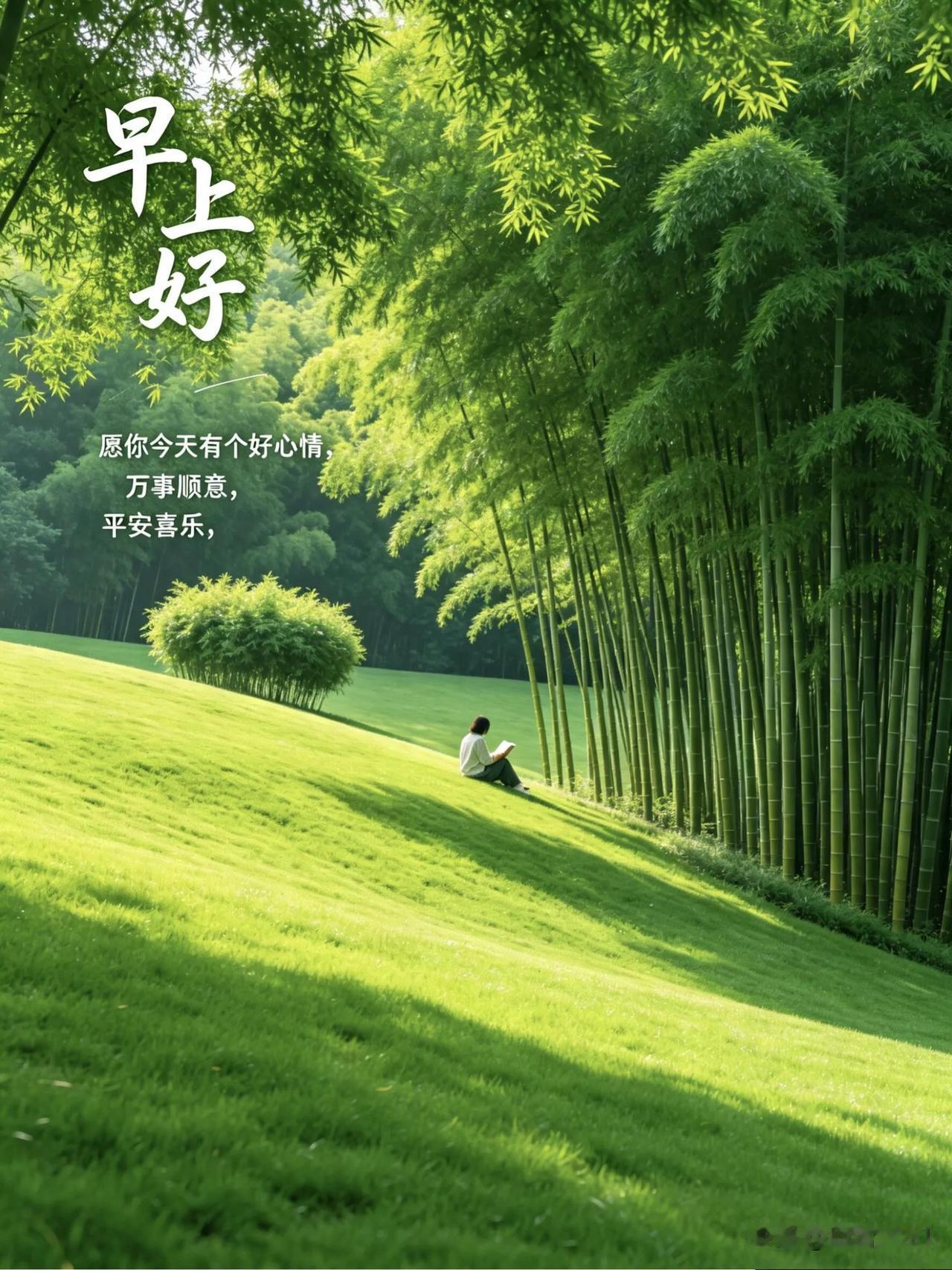 早安，愿清晨的微风，带走所有疲惫，今天万事顺意。