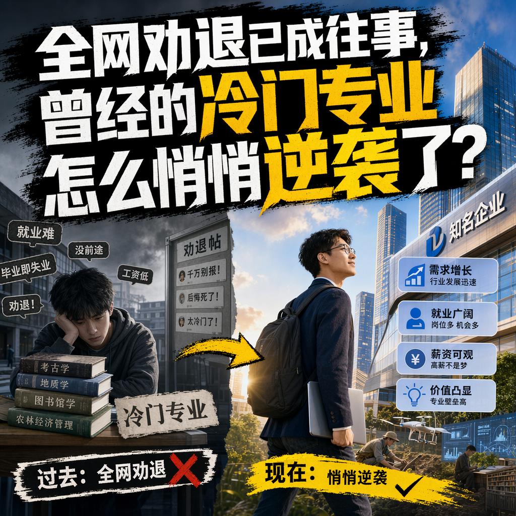 很多人还在劝人千万别报化学、物理这些“天坑专业”，可现实是，它们早就悄悄翻身了。