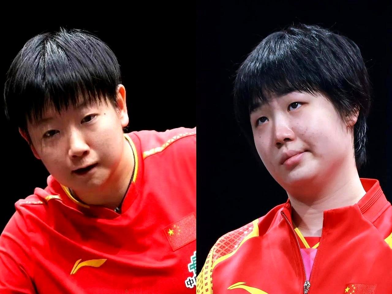 削球噩梦，蒯曼0-3溃败昨晚多哈球星赛，蒯曼被日本佐藤瞳剃光头，三局加起来