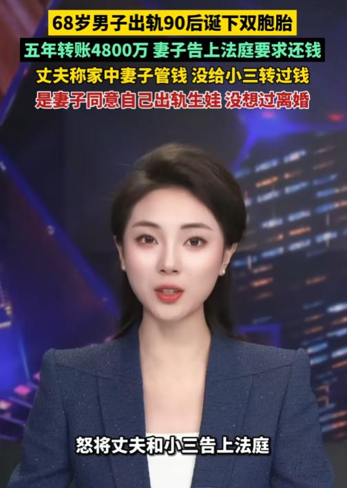 炸裂！5月24日报道，江苏这场纠纷简直颠覆三观，一68岁男子生下了一对双胞胎，结