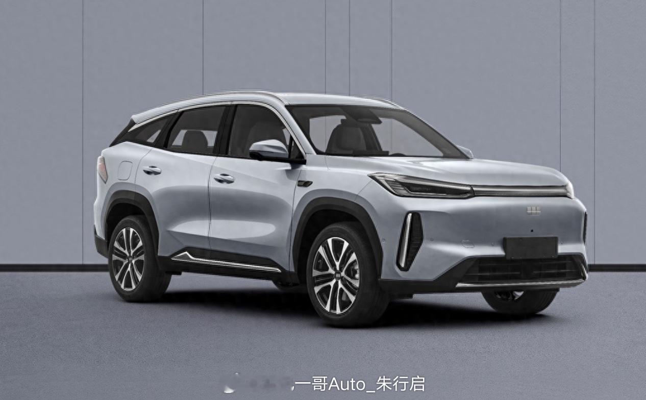 全新吉利银河M7EM-i的实车图被曝光，11.58万元起售，新车的纯电续航里程