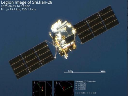 太空这地界最近可不太平，中美俩大国在天上上演了出