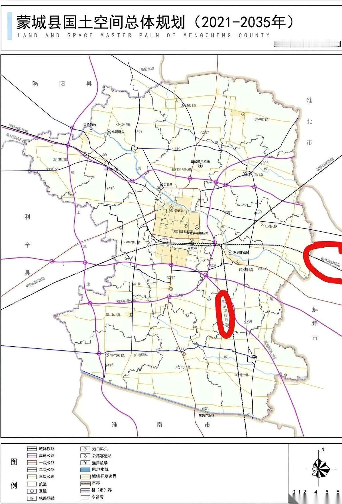 地图上又给我老家画了两条线，说实话，直接给我看懵了。淮阜高铁在建，亳蒙高铁在规