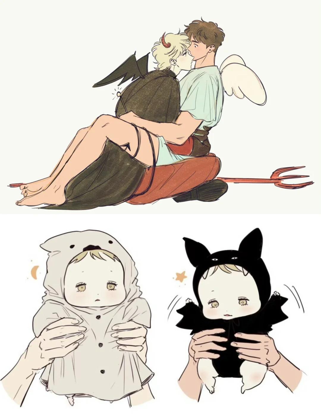 拥神之法！好幸福的一家四口🧑‍🧑‍🧒‍🧒韩漫推荐韩漫