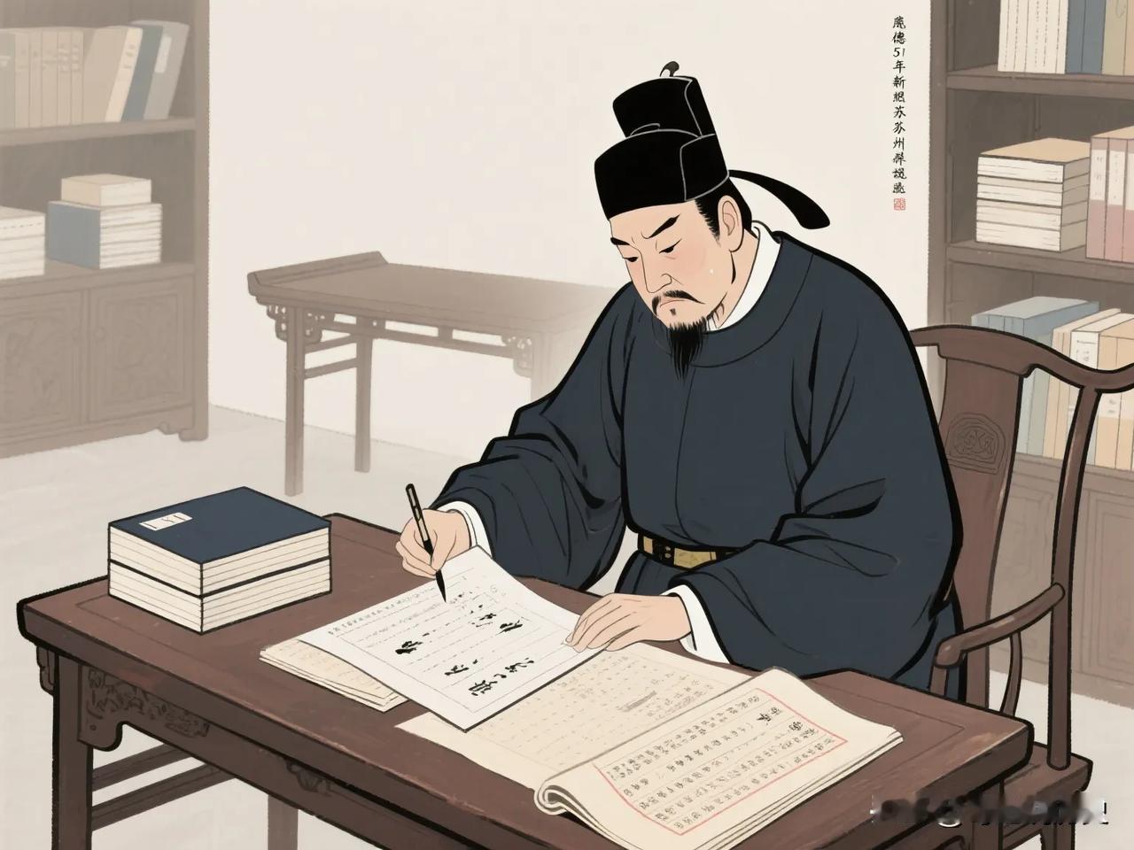 宣德5年，新任苏州知府况钟在书房查账时，突然发现某页税册的墨迹有细微差异……这个