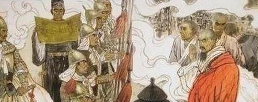你知道唐武宗为啥灭佛不？公元845年，唐军打仗没钱了，跑去找西明寺借了10万贯。