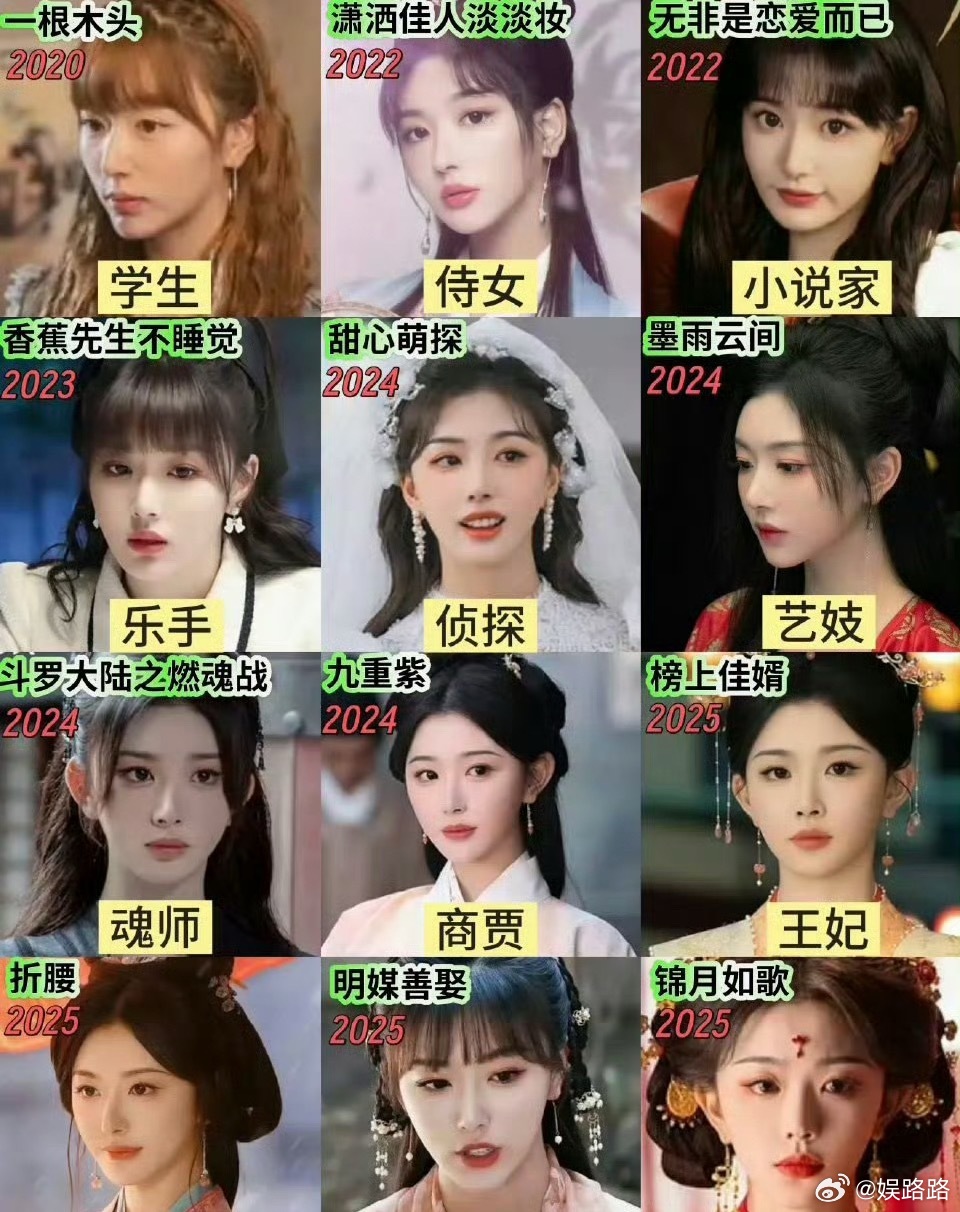 演员这条路，真的是熬出来的啊孔雪儿这个“横店做题家”，算是熬出来了。从女团爱豆转