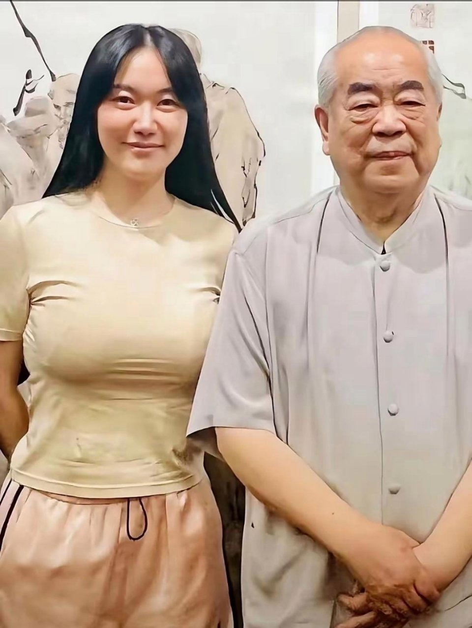 原本以为张纪中是王者，可范曾才是实力派，87岁喜得贵子，毅然决然和亲生女儿断绝关