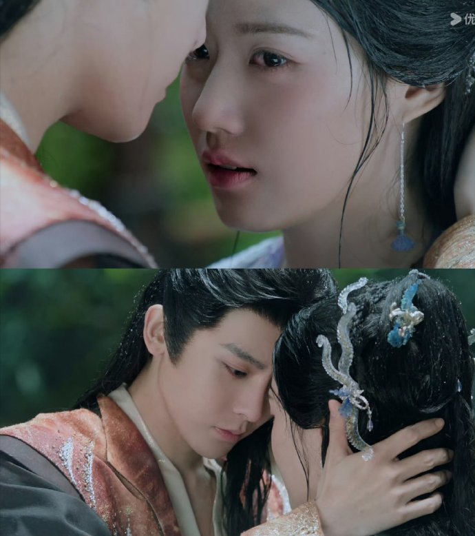 他俩是怎么做到吻完像假戏真作的,好真实的感觉