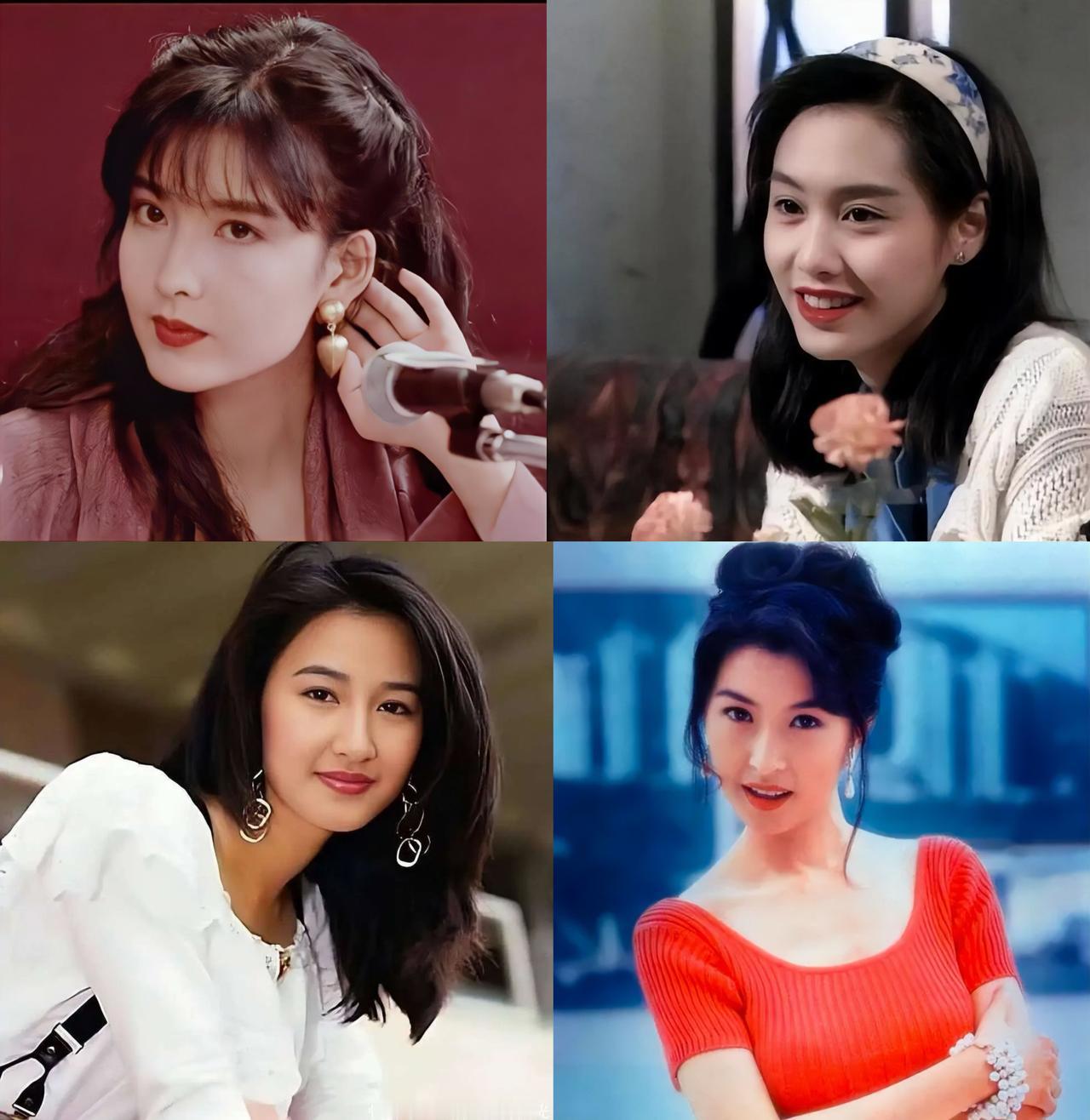 男人最愿意娶回家当老婆的香港女星模版，极限四选一。1，玉女掌门人周慧敏2，港