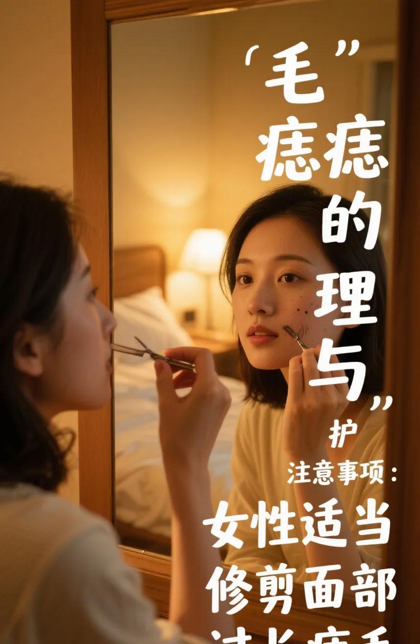 毛痣在面相学中的吉凶分析在面相学中，痣不仅被看作是皮肤的自然现象，还被