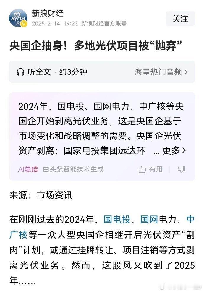 光伏盛宴后的冷思考：谁在为狂欢买单？光伏产业正上演一场魔幻现实剧：设备商赚得盆满