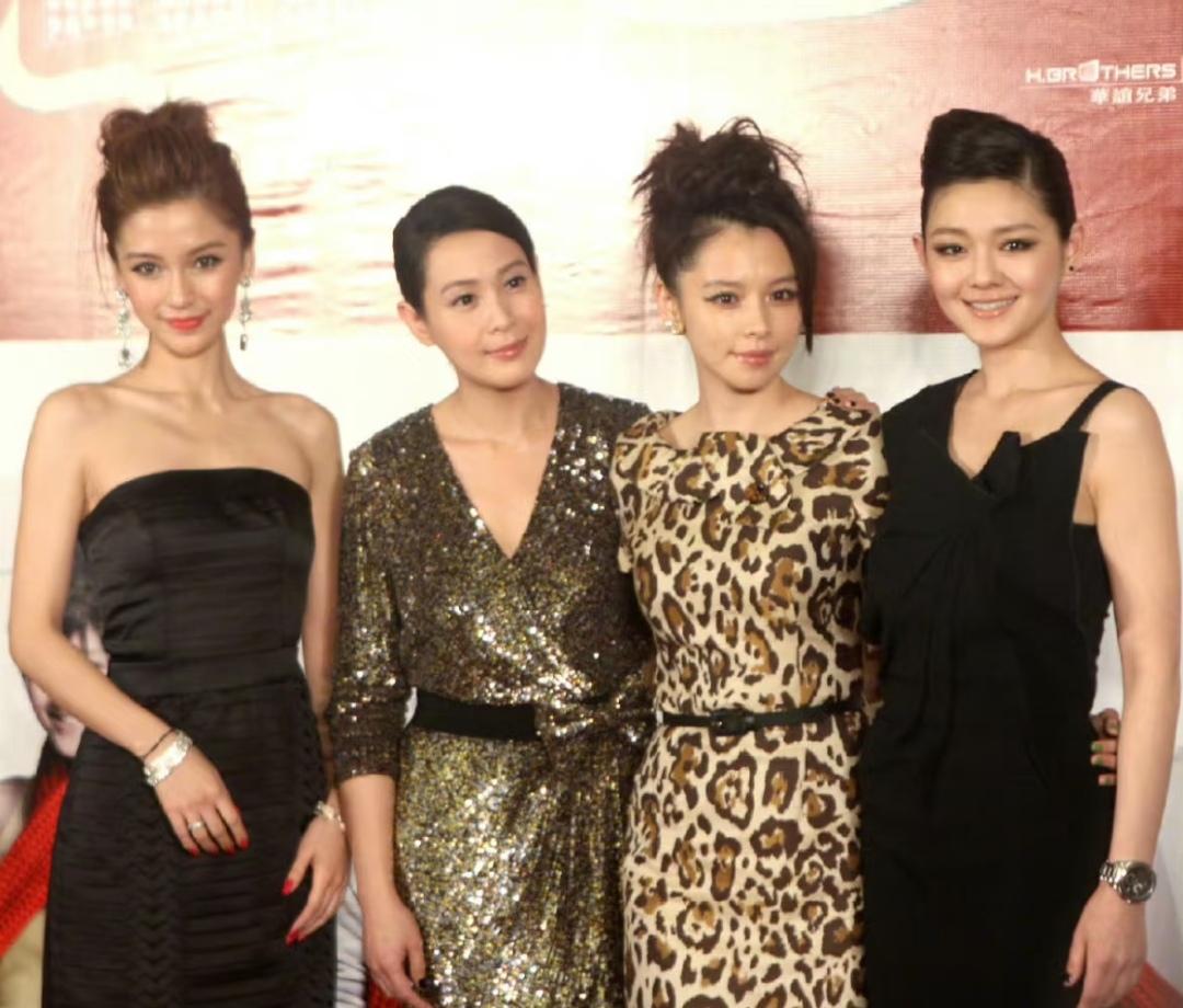 看到这组早期女星的合影老照片，不得不说，Angelababy后来能走到一线女星，
