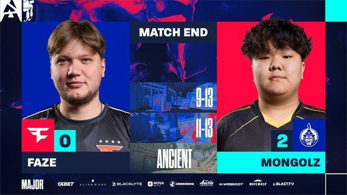 奥斯汀major随着在奥斯汀Major四分之一决赛中战胜FaZe，TheMon