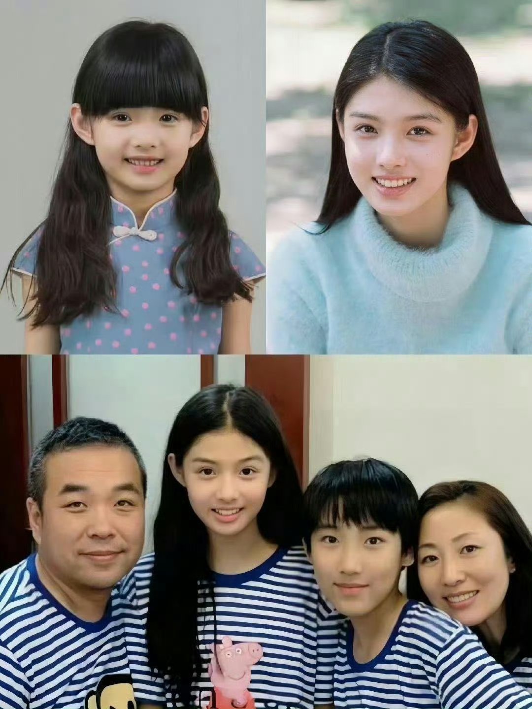 她与黄杨钿甜一样，都属于那种中了基因彩票的孩子！​你更喜欢谁的颜？​​​