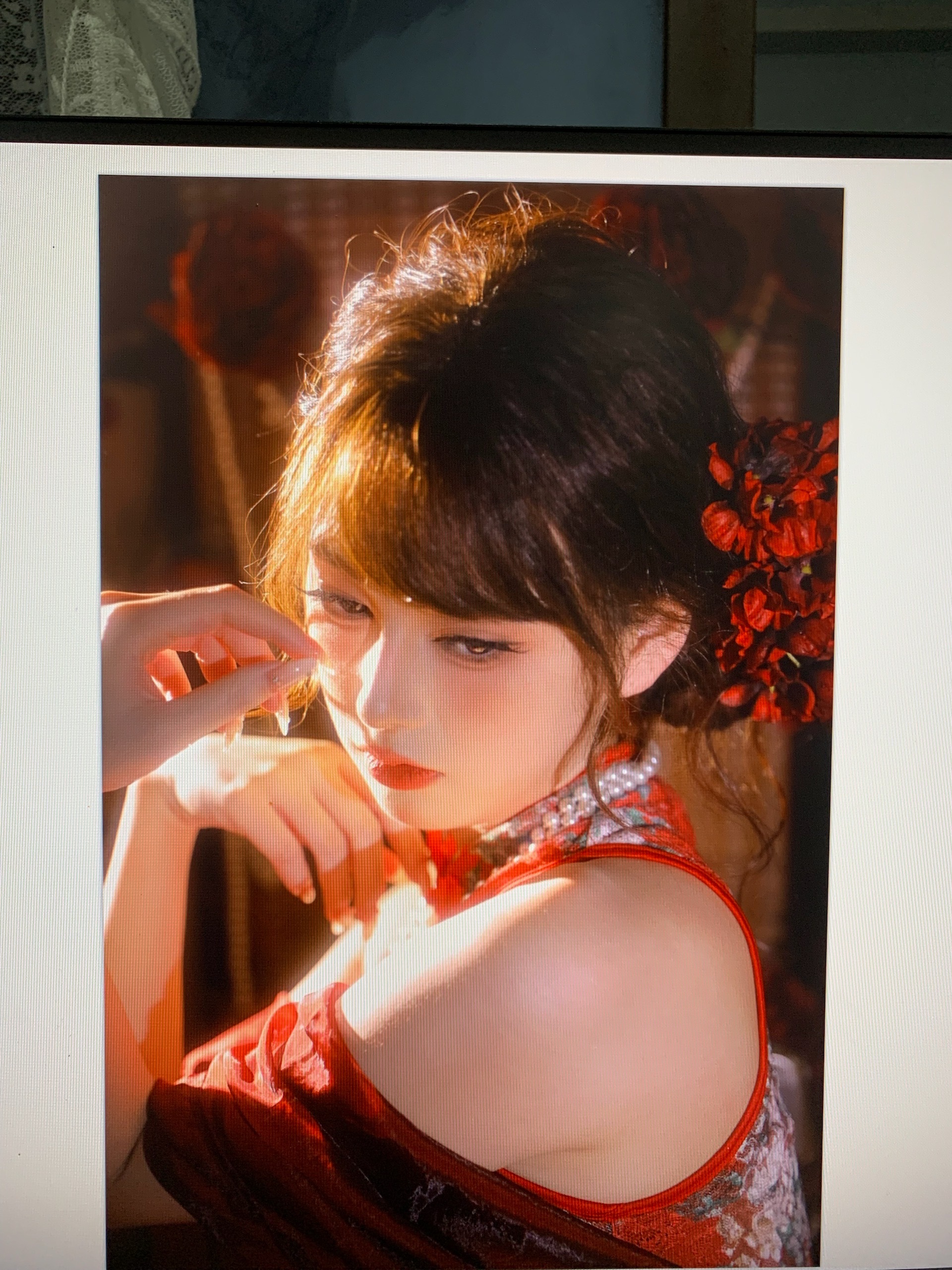好🐮的一张脸，直接原图直出少女写真光影写真成都租棚成都约拍​​​
