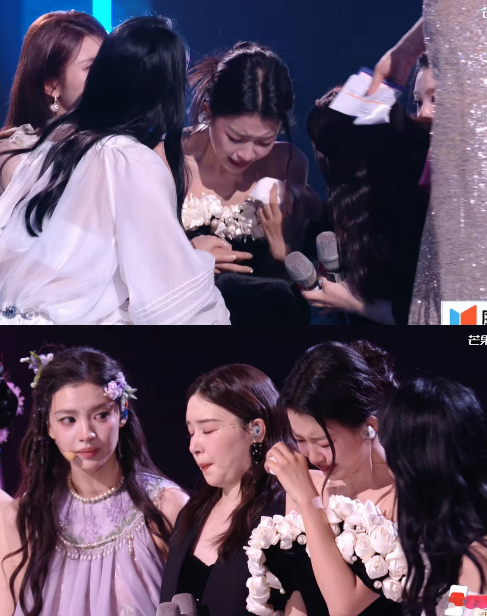 阚清子团比孙怡团票数高阚清子孙怡队长一对一pk，阚清子赢了，孙怡输了，阚清子团全