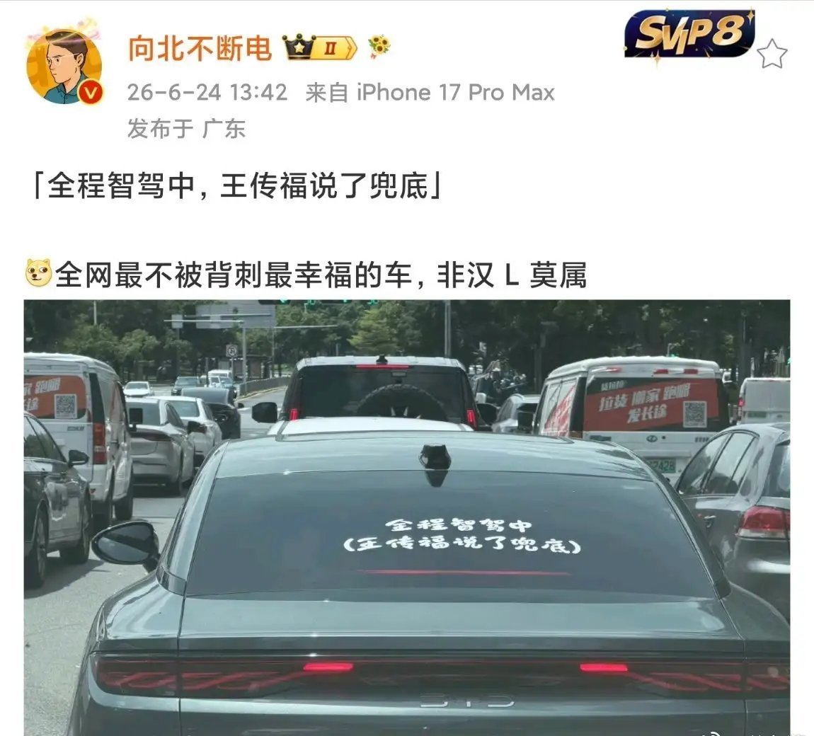 讲真，比亚迪icon是不是考虑一下，可以多整点类似的标语贴纸提车的时候送给用户，