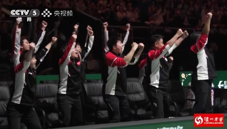 哈哈，国乒8：1日本，获得成都混团冠军。本想着这场比赛会打得难解难分，谁也