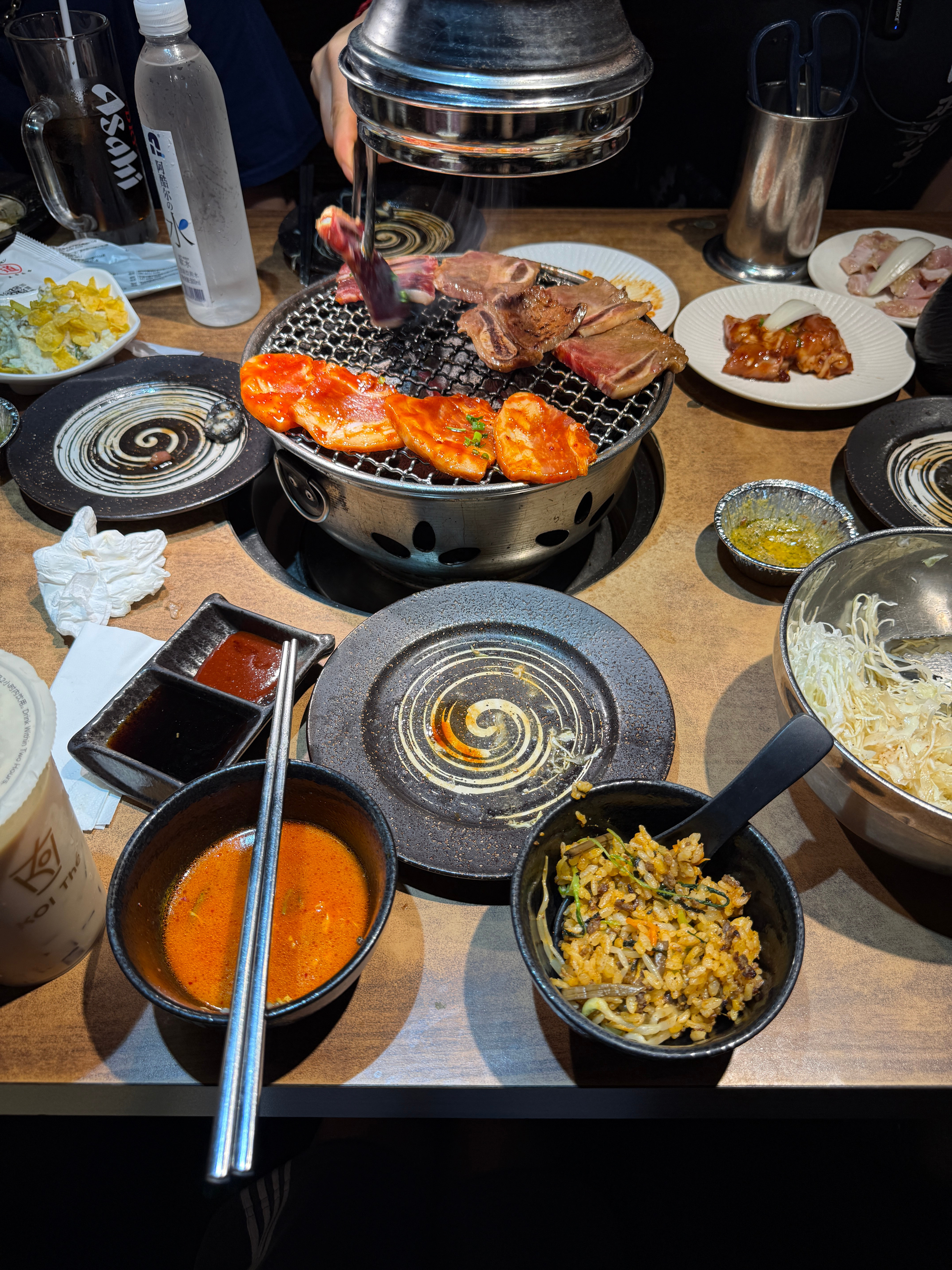 今天如愿吃到美味日料（丸道）。点了四份主食❤️❤️🔥喜欢吃碳水的全都过来我们坐