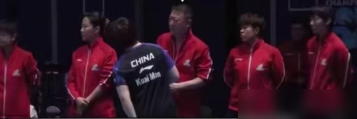 隔壁桌传来一声闷响，马琳和孙颖莎脸都白了，中国男乒2-3被瑞典掀翻，就王楚钦一个