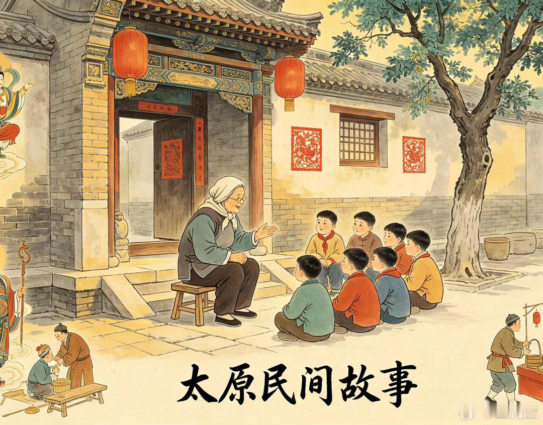 汾河神牛镇河妖太原城依傍汾河而生，滔滔汾河水养育了一方百姓，也时常带来水患，民间