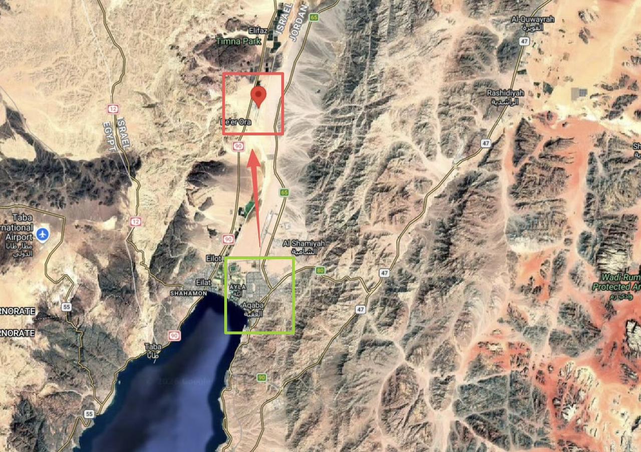 以色列第13新闻频道报道称，在伊朗伊斯兰革命卫队（IRGC）对约旦西部亚喀巴机场