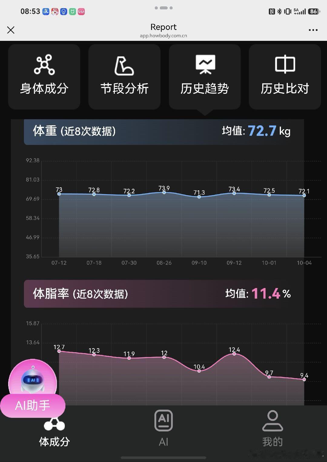 任务完成我的日常plog练就有效健身健身​​​
