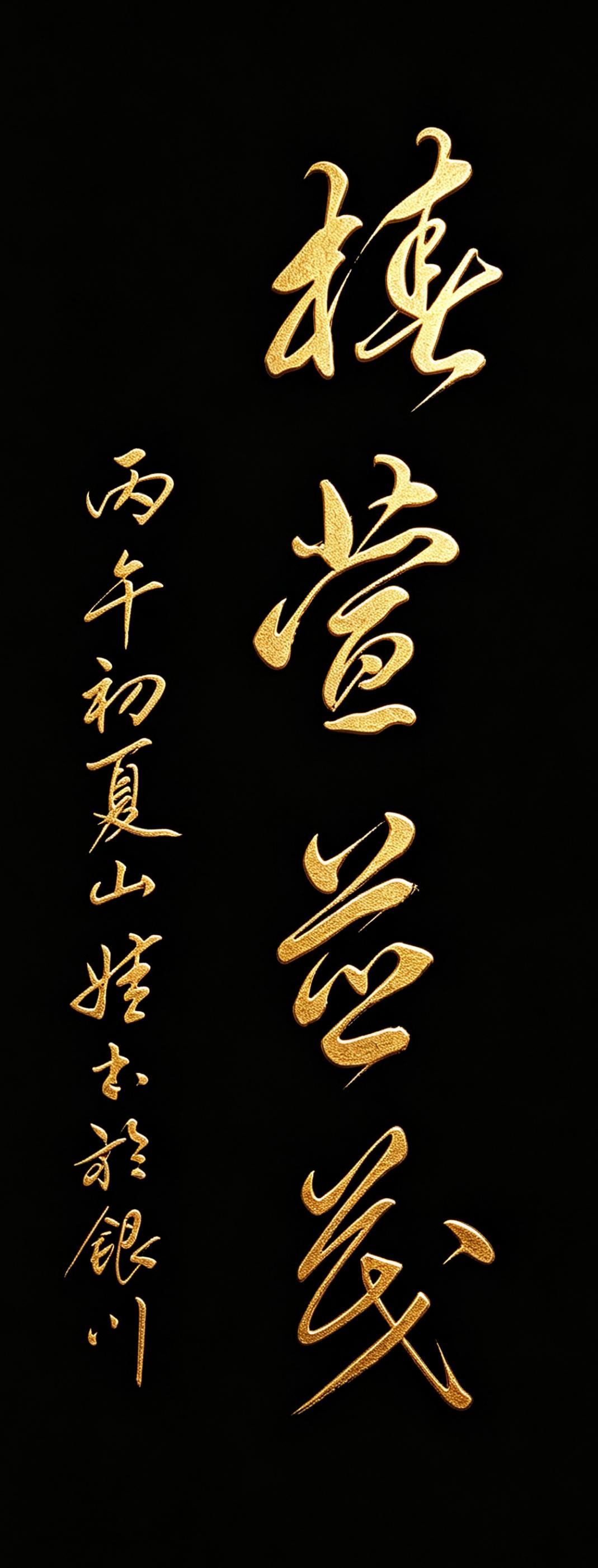 人间至美的四字箴言——品“椿萱并茂、棠棣同馨、松萝共倚、兰桂齐芳”书法条屏