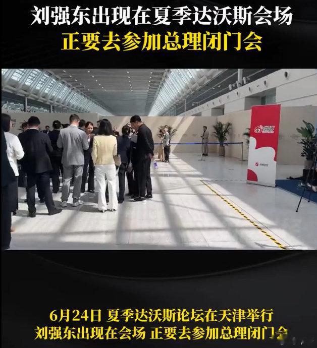刘强东亮相夏季达沃斯展现企业家全球化视野