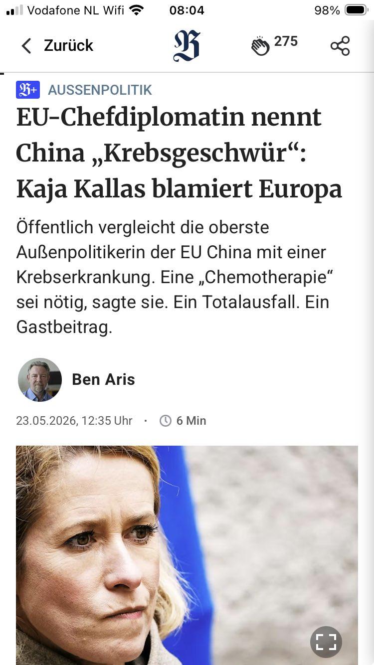 蹩脚货欧盟才是欧洲的毒瘤，是欧洲人自己的恶性肿瘤。窝在布鲁塞尔的他们，每天工