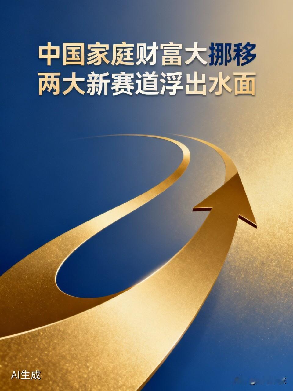 高盛重磅发声：别再只存钱了！中国家庭财富大挪移，两大新赛道浮出水面如果你