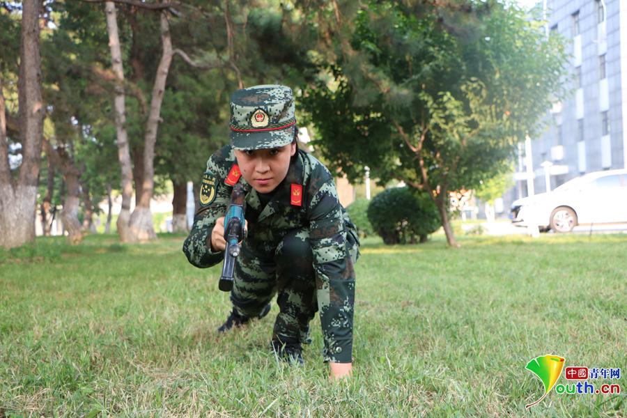 北京武警女兵的5年芳华: 穿上军装 此生无悔