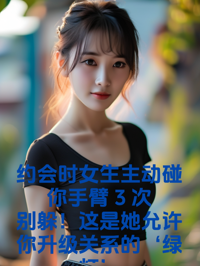 约会时女生主动碰你手臂3次？别躲！这是她允许你升级关系的‘绿灯’