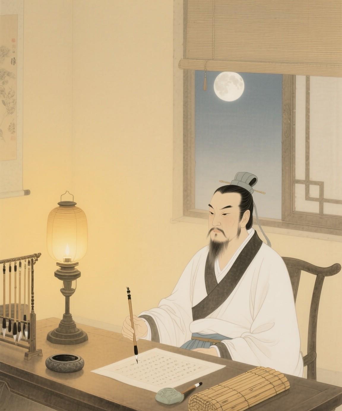 诸葛亮不仅可以约束自家皇帝的言行，还可以约束敌国君主的行为，这种水平的臣子，恐怕