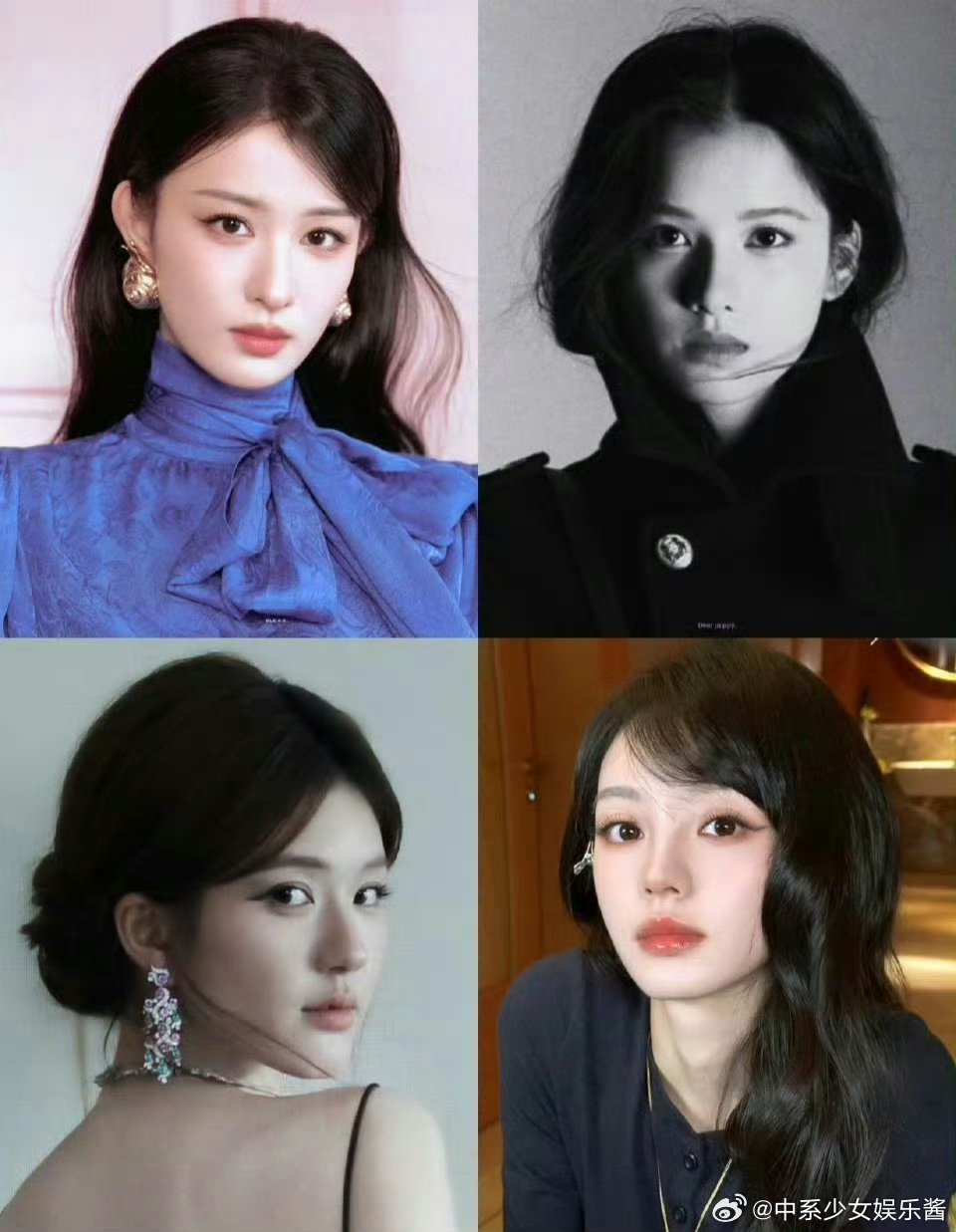 95🌸颜霸:王楚然张婧仪赵露思田曦薇王楚然和赵露思对吗？？?