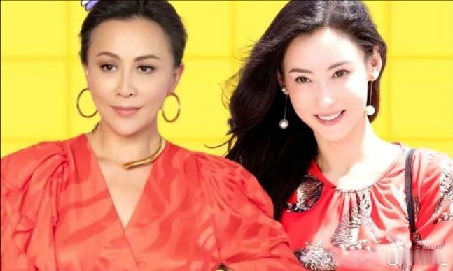  张柏芝说想成为刘嘉玲这种女人顶级美女的双向欣赏！张柏芝表白刘嘉玲，称见她会心